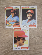 Vintage Chicago White Sox Lot Dick Allen Wilbur Wood Bill Melton 1970s MLB Cards
