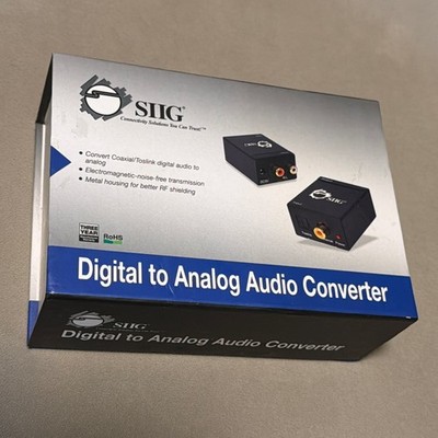 SIIG Digital to Analog Audio Converter (CE-CV0011-S2)