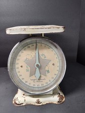 Vintage 1950s Baby Nursery Scale Decor w/ Old Patina Works up to 30lbs