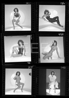 Lotto 6 negativi sexy Joan Roberts attrice film modello Harry Langdon con diritti Q343