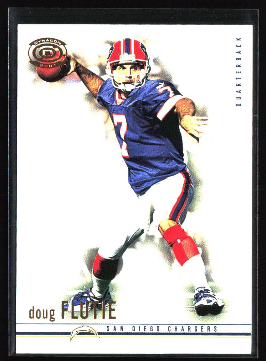 2001 Pacific Dynagon #81 Doug Flutie Retail