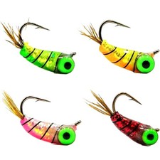 WidowMaker Tungsten Fly Glow Fishing Jig Size #8