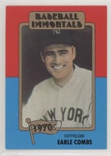1980-84 SSPC Baseball Immortals 1st Printing Earle Combs #116 HOF 0e3