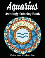 Dylanna Press | Aquarius Astrology Coloring Book | Taschenbuch | Englisch (2020)