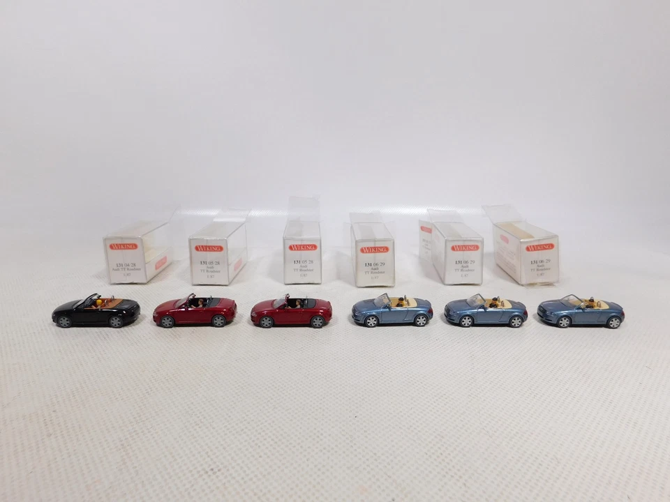 Audi TT Roadster 1:87 H0 6X Mint Box #EG728-0,5 Ecc - Immagine 2 di 4