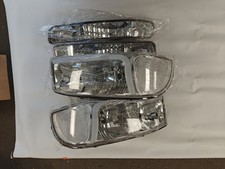 Pit66 Led Drl Bar Headlights Compatible With 1999-2007 Gmc Sierra 15002001-...