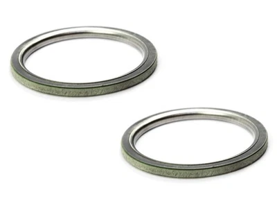 Échappement Collecteur Joint Kit 2 Pièce Pour Honda CB Cy XL Kawasaki El GPX GPZ - Photo 1/4