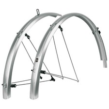 Image of SKS Bluemels Basic Mudguard Set - 28" / 700c - 45mm - Silver