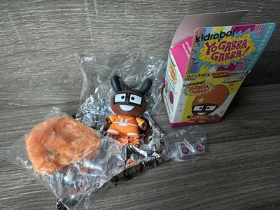 RARE - HTF - SIGNED Kidrobot Yo Gabba Gabba! DJ Lance Dunny 3” | eBay