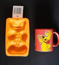 Haribo FAN - Set mit Silikon - Backform und Tasse / Becher