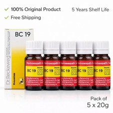 Dr Reckeweg BC 19 Tablets 20g Homeopathic General Wellness Support 5 Pack