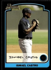 2003 Bowman Ismael Castro Rookie Seattle Mariners #196