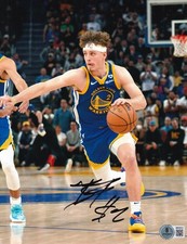 BRANDIN PODZIEMSKI signed (GOLDEN STATE WARRIORS basketball 8X10 BECKETT BW54514