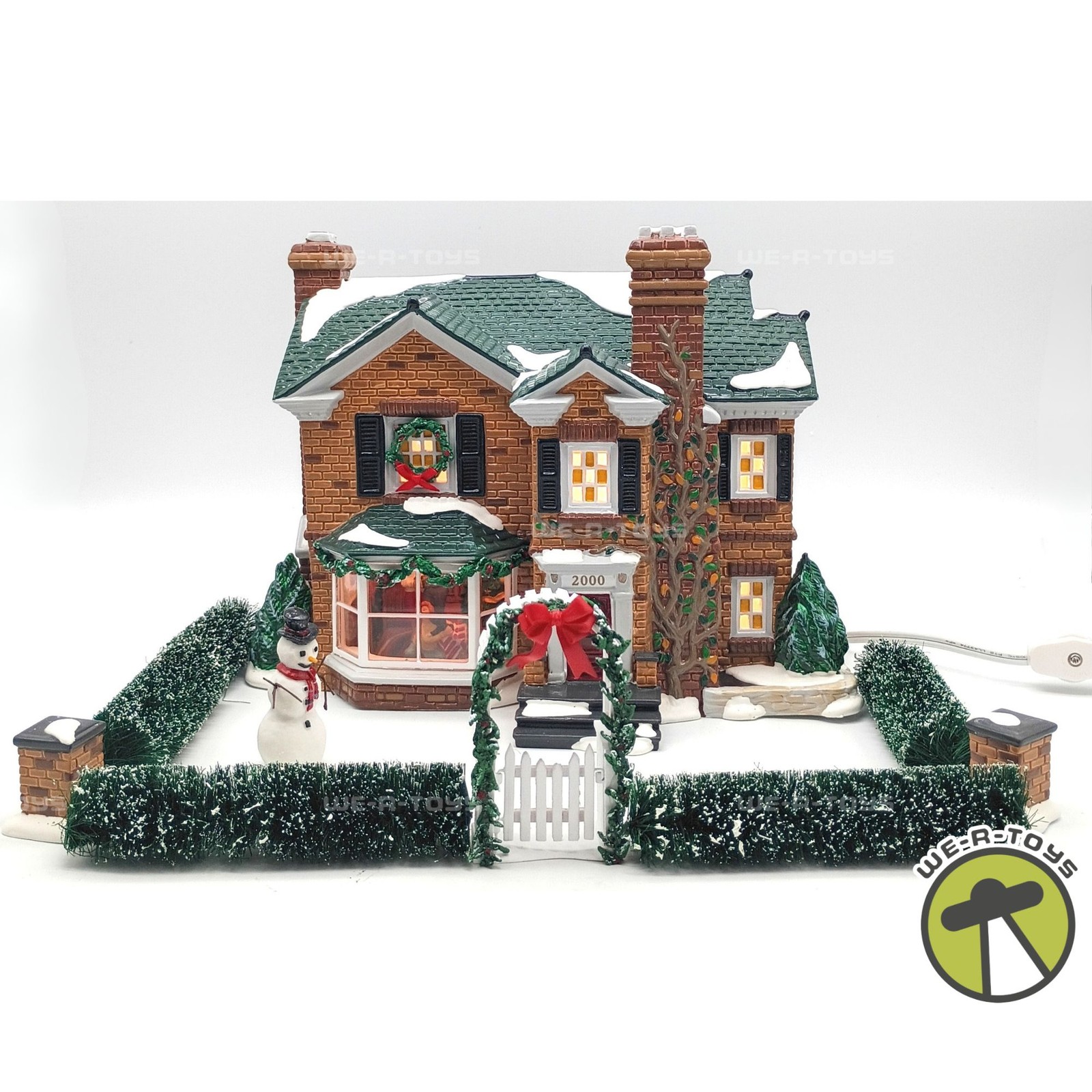 Department 56 2000 Holly Lane Snow Village Gift Set 1999 Item#56.54977