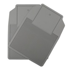 Brothers Trucks Gray Floor Mat Set W Gm Logo Chevy Gmc Truck 73-87