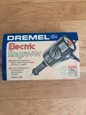 Vintage 1970’s Dremel 5 Speed Electric Engraver Model 290 w/Box & Manual