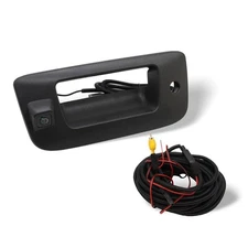 Rear View Tailgate Handle Camera Compatible with 2007-2014 Silverado/Sierra 1...