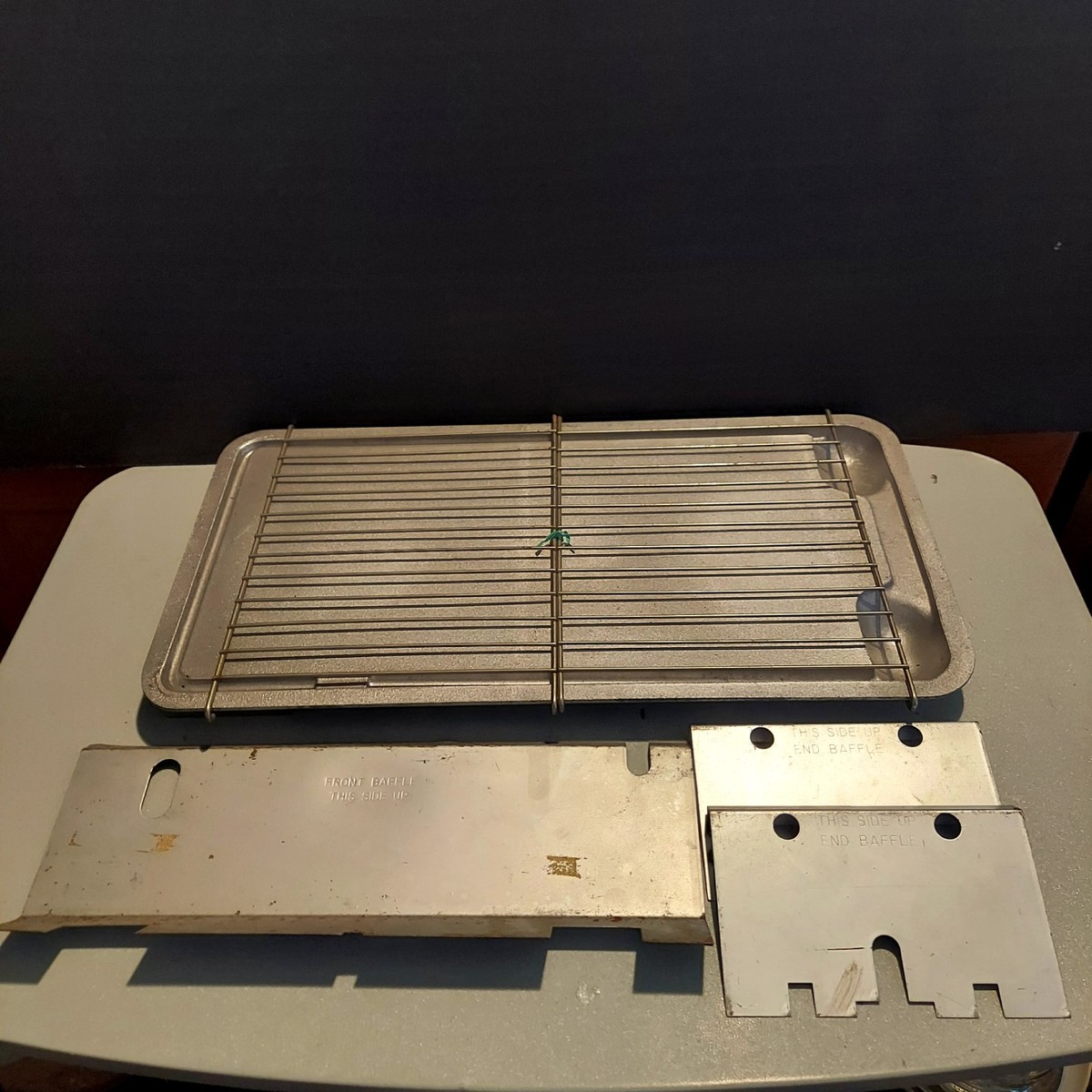 Vintage COLEMAN Toaster Griddle Broiler Model 5140 Aluminum Heavy