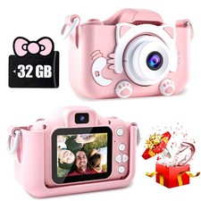 Kids Camera Toys for 3 4 5 6 7 8 9 10 11 12 Year Old Boys/Girls, Kids Digital...