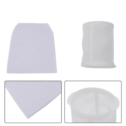 Beaufan 1 stofzuigeraccessoireset compatibel met Makita CL100/106/180/183/DCL180 accustofzuiger, bevat 10 filters 443060-3, 2 voorfilters 451208-3 en 2 schuimfilters