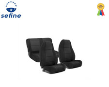 Smittybilt for 91-95 Jeep Wrangler YJ Neoprene Seat Cover Set Black 471101