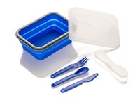 Se Stw600-bl Large Collapsible Silicon Food Container (6.75 X 5) With Utens... on sale Se Stw600-bl Large Collapsible Silicon Food Container (6.75 X 5) With Utens... on sale