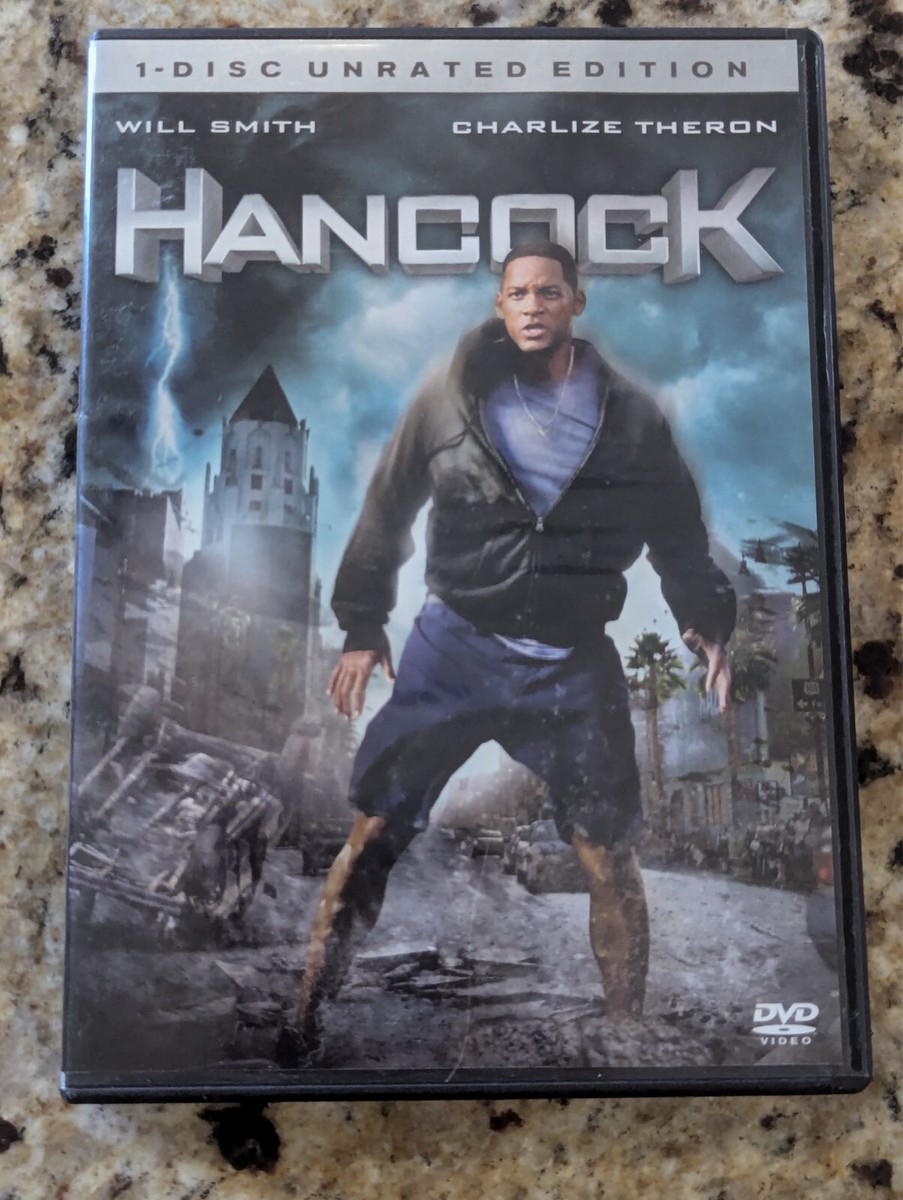 Hancock DVD Will Smith Charlize Theron - Unrated edition VG | eBay