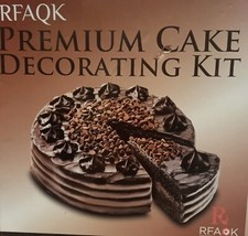 RFAQK PREMIUM CAKE DECORATING KIT 150 PCS CAKE DECO SET OPEN BOX