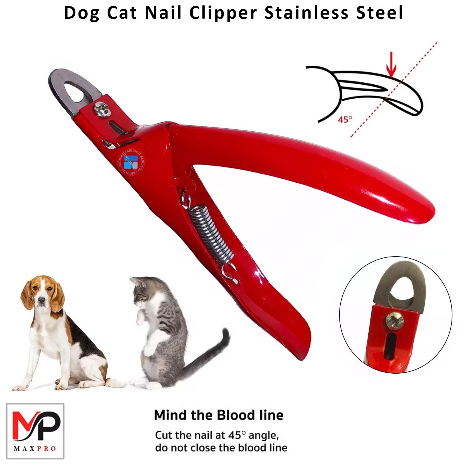 Scissors & Fur Clippers for Puppies & Small Dogs Nail Cutter for Grooming Tool-image