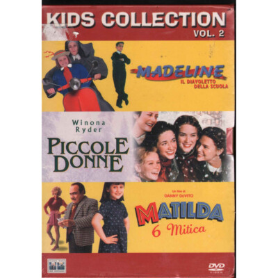 Kids Collection Vol 02 DVD Madeliene Kleine Frauen Matilda 6 Mythisch Versiegelt