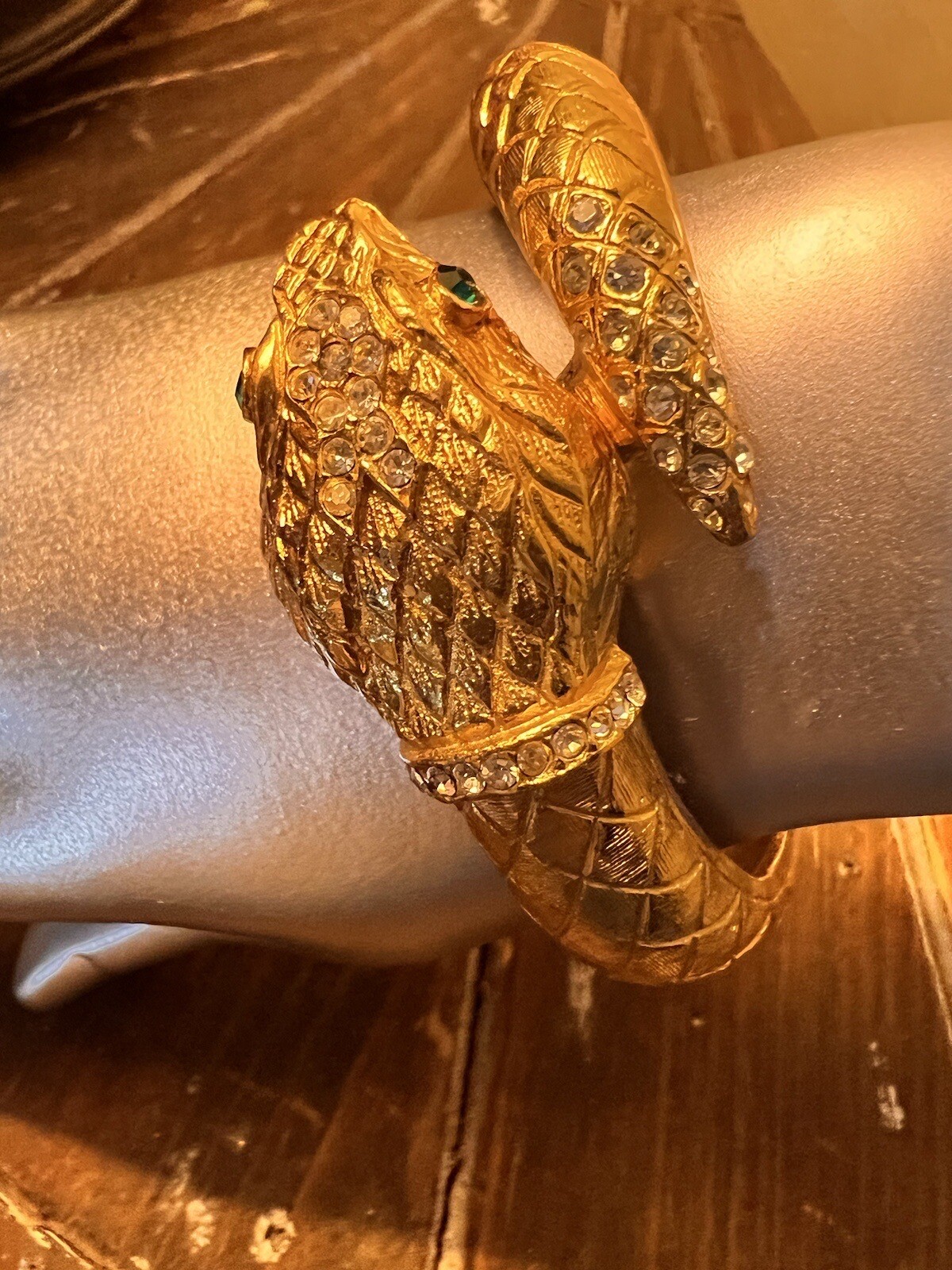 RARE VTG KJL watch Bangle - image 4