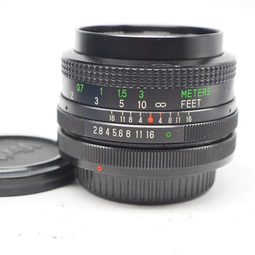 Canon FD passend für Vivitar 28 mm 1:2.8 (f/2.8) Objektiv passt A1 AE1 F1 T90 T70 Kamera, LC67