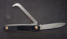 VTG SOLINGEN GERMANY INOX EQUESTRIAN HORSE HOOF PICK POCKET KNIFE (RARE FIND)