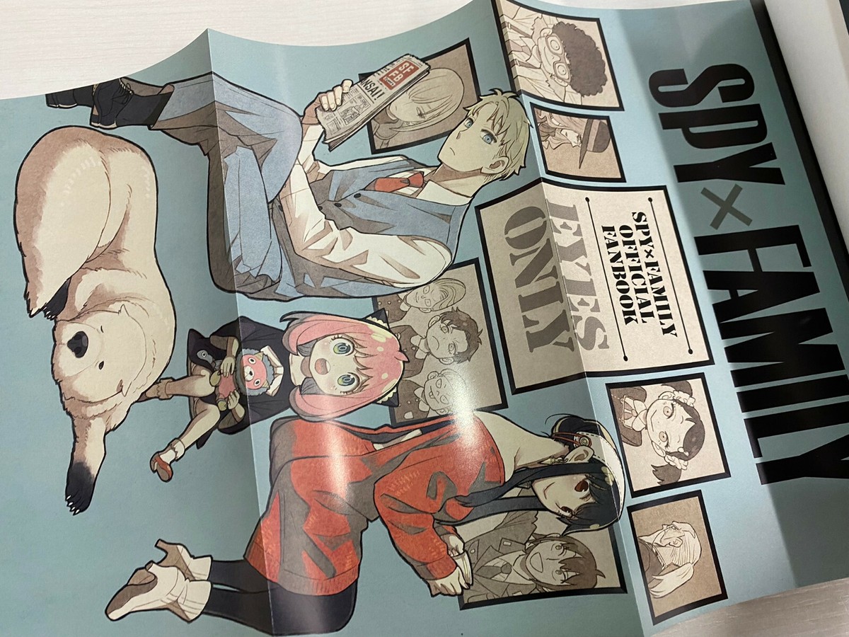 New SPY x FAMILY Official Fan Book EYES ONLY + Vol.9 + Novel