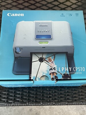 Canon Selphy CP510 Compact Photo Printer - New Open Box With Receipt $320.08