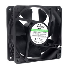 Ventilador de refrigeración de motor EC 120mm AC 110V 115V 120V 220V 240V rodamiento de bolas 3000RPM
