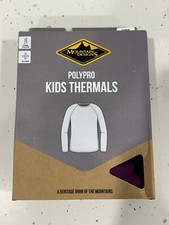 Mountain Designs Kids Polypro Thermals Plum size 10 AN2016/UMDW19802 RRP $34.99