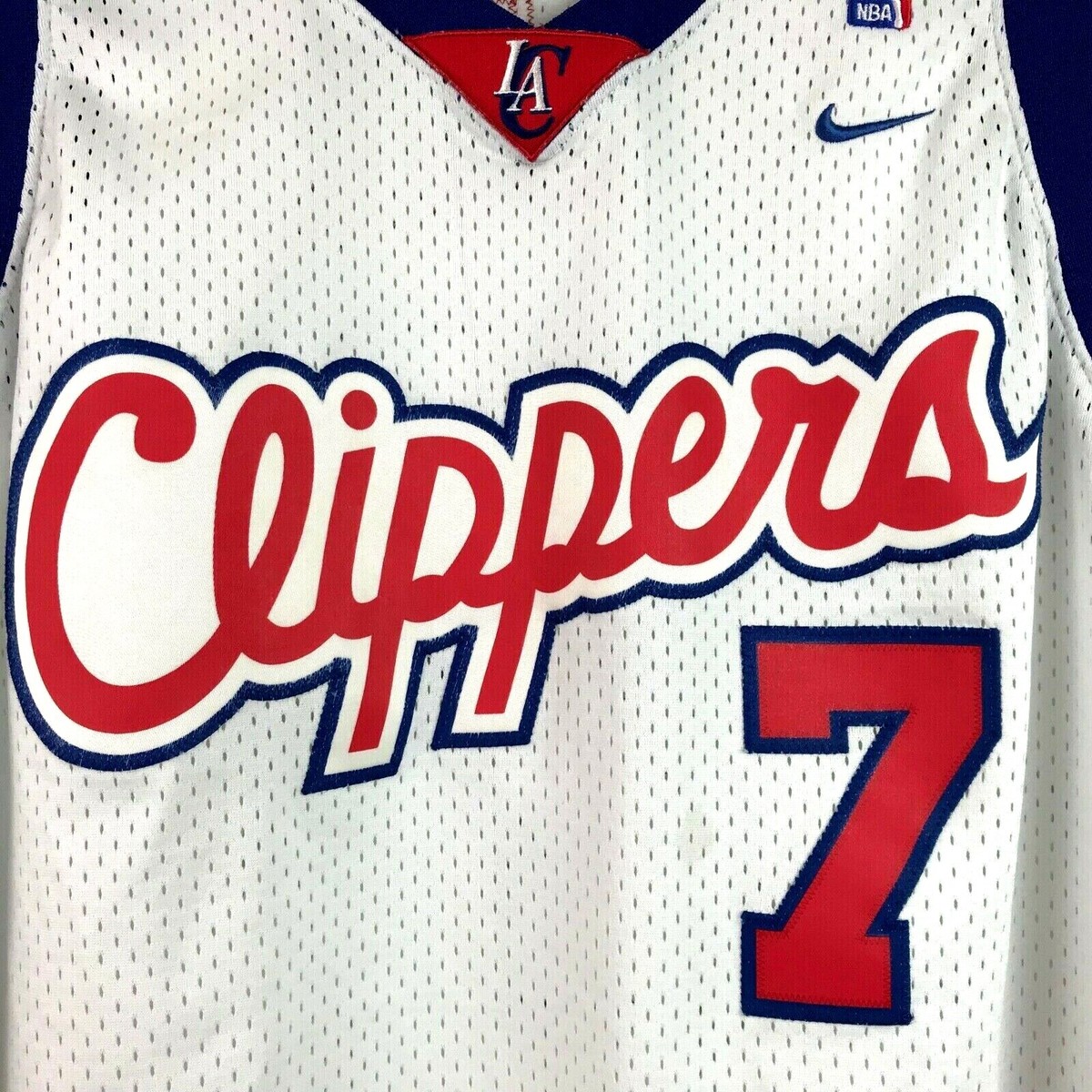 Los Angeles Clippers Vtg. #7 Lamar Odom Mens XL Mesh NBA