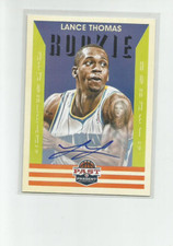 2012-13 PANINI PAST AND PRESENT SIGNATURES #157 LANCE THOMAS
