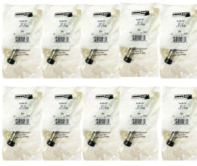 CrownBolt 55638 Plain 5/16-18 Thread 3/8 x 3 in Shoulder Bolt, 10 Pcs