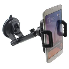 For Galaxy S20/S21/S23/S24/FE - Car Mount Dash Windshield Holder Telescopic