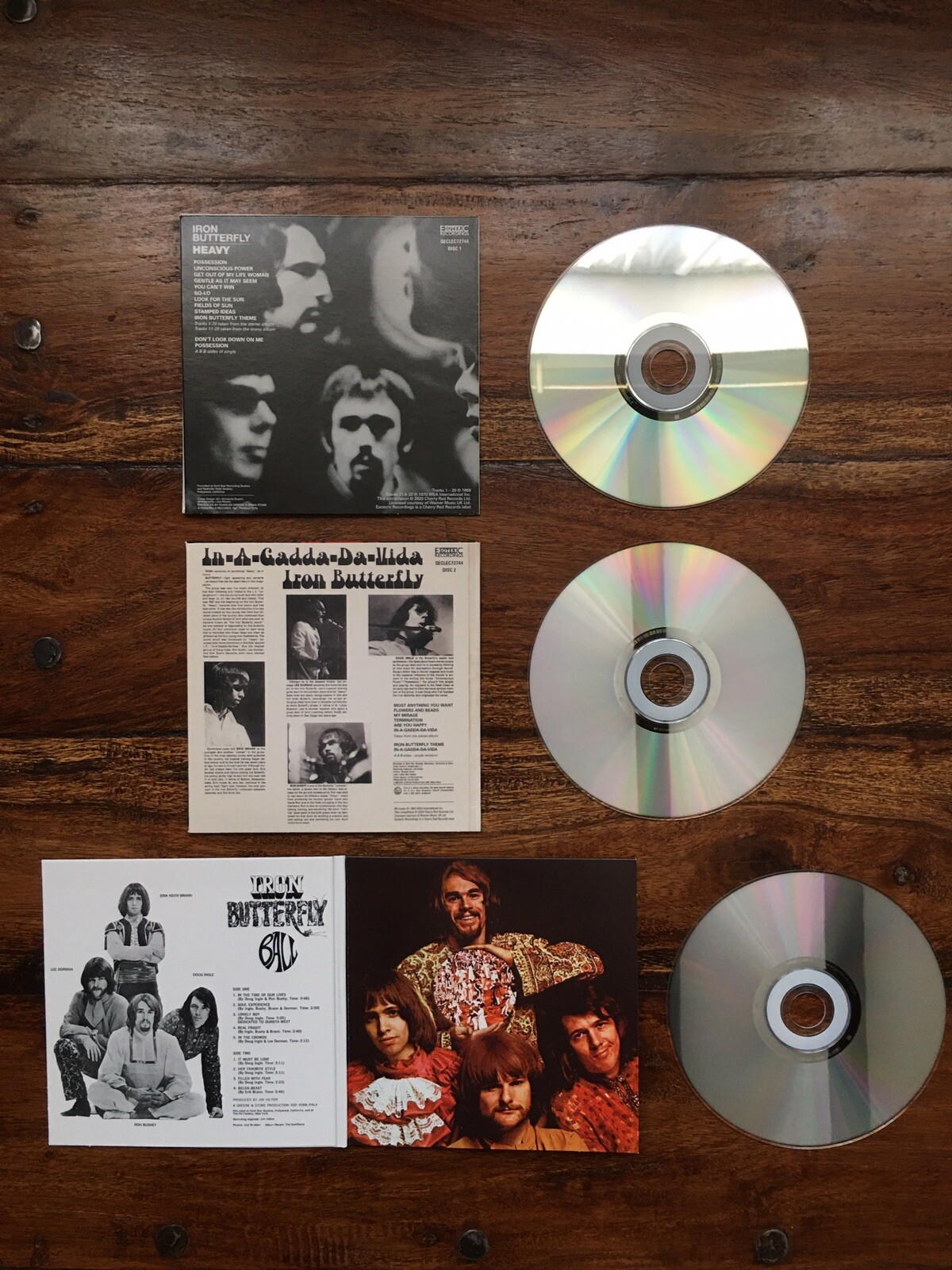 Iron Butterfly Unconscious Power An Anthology 196771 7CD Set