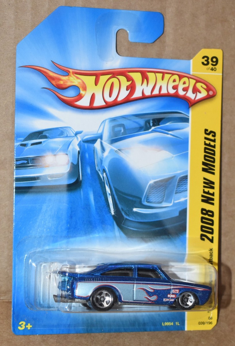 Hot Wheels '65 Volkswagen Fastback Modellauto – Maßstab 1:64, Blau, Aus Der 2008er Serie, Spielzeug Für Sammler & Kinder