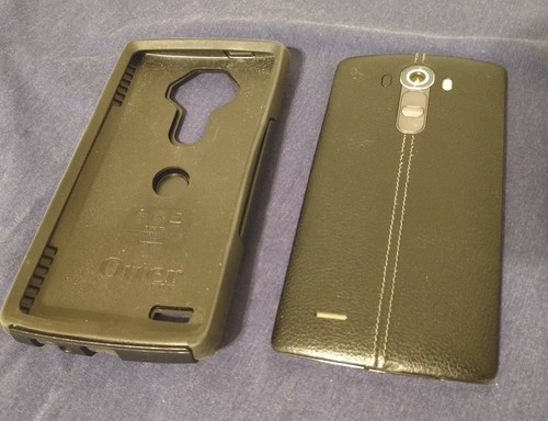 LG G4 VS986LD - 32GB - Black Leather - (Verizon) Parts Only - Afbeelding 2 van 9
