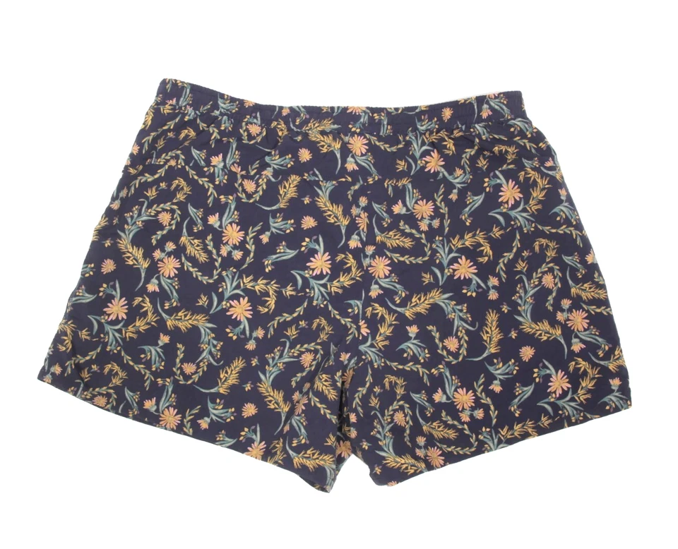 Patagonia Mujer Floral Bolsos Board Shorts Bolsillos Traje de Baño Azul talla L/937 Foto 2 de 3