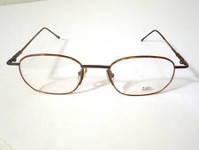 Logo Paris Eyeglass Frames LM 991 Black Tortoise Size 47-20 135 Lot 856A