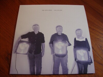 Rare THE NEW LINES - Fall In Line VINYL LP Album MOON GLYPH MG060 Shoegaze 2013
