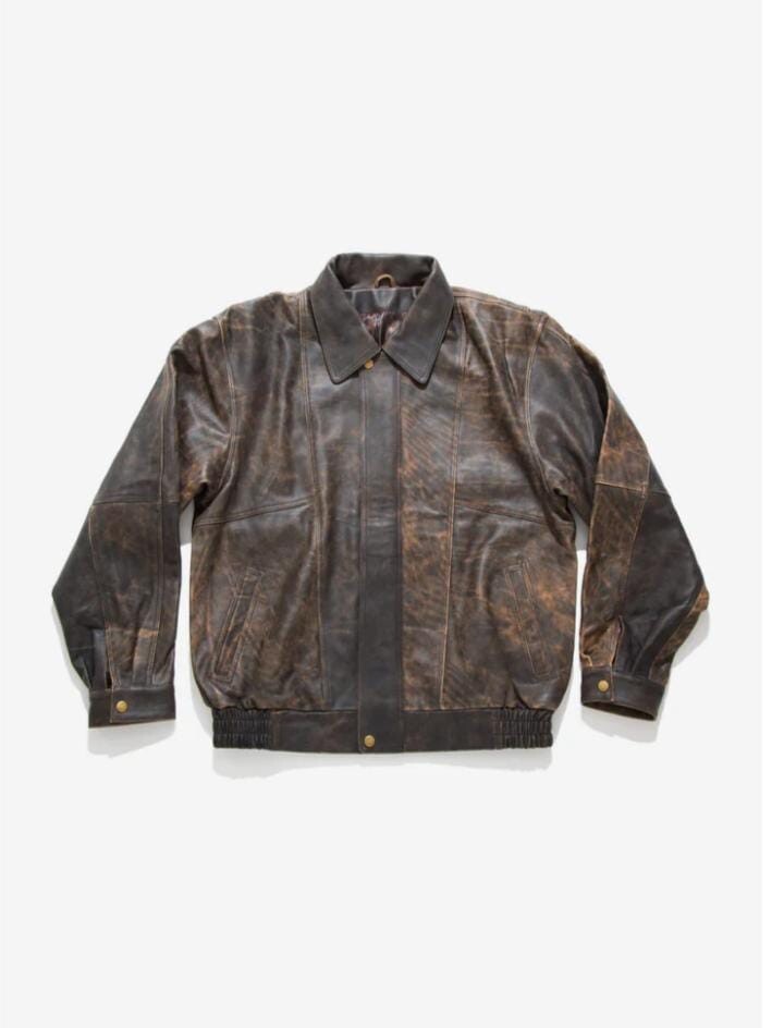 ジャケット・アウター used genuine leather sports jacket Vintage Sportclad Leather Horsehide Jacket Car Coat Sz40 | eBay