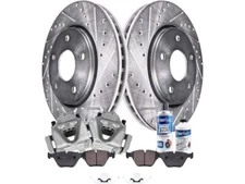 For 2008 BMW 328xi Brake Pad Rotor and Caliper Set Front Detroit Axle 58754VBKK