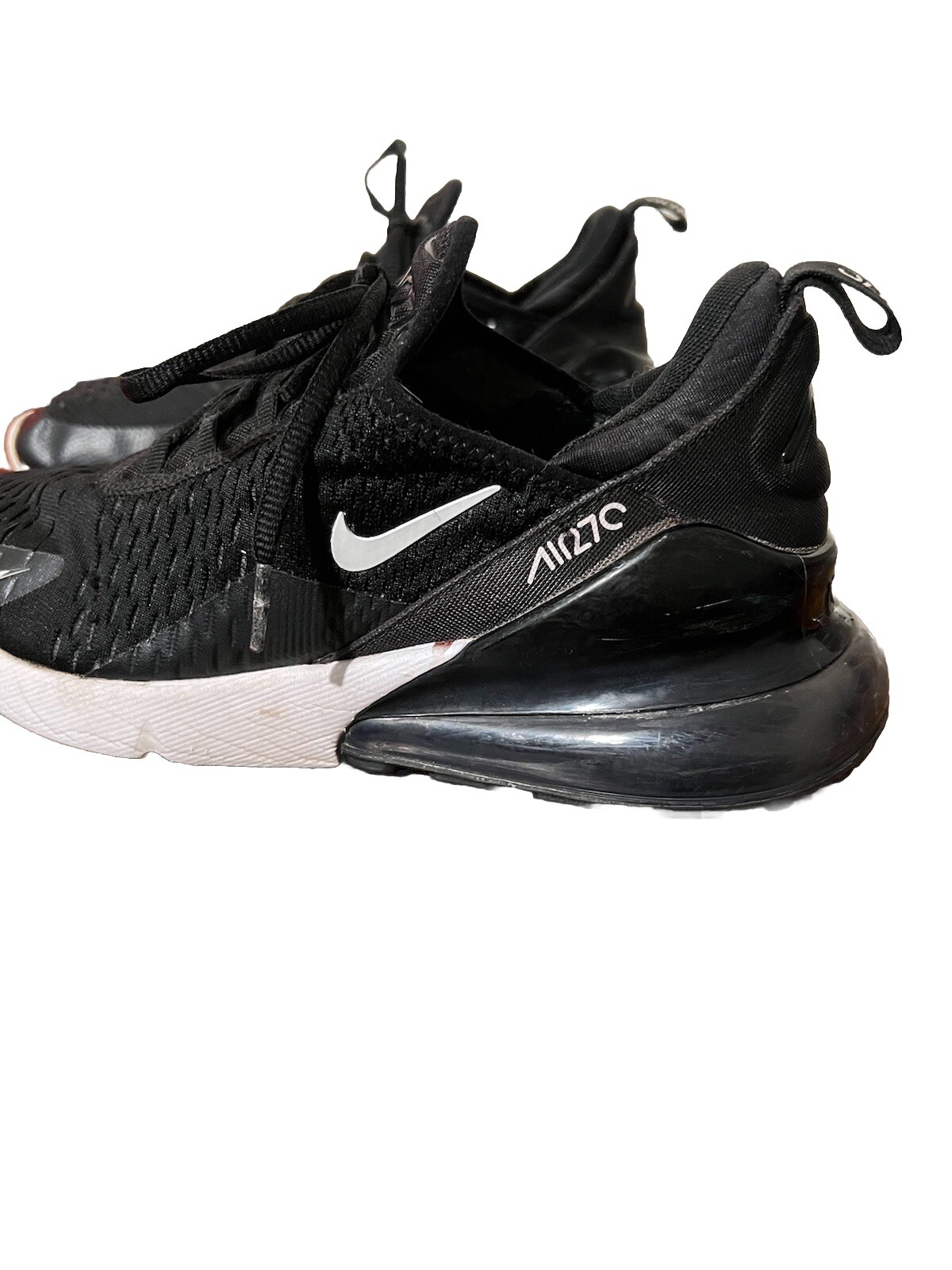 Nike Air Max 270 Black White Running Shoes 2022 AH8050-002 US Size